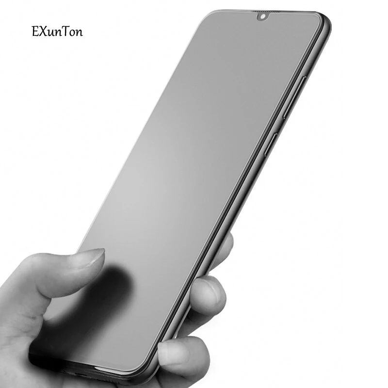 

Exunton For Meizu Note 9 Note 8 Full Cover Matte Frosted Tempered Glass For Meizu Note 9 8 Anti-finger Screen Protective Film