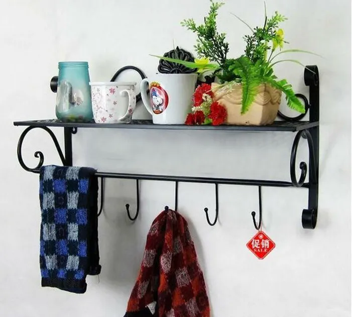 Popular Wrought Iron Wall Shelves-Buy Cheap Wrought Iron Wall Bathroom Storage Rack Wrought Iron Wall Towel Rack Shelf Single Prateleira Wall Shelf Toilet Shelving Storage - Popular Wrought Iron Wall Shelves-Buy Cheap Wrought Iron Wall