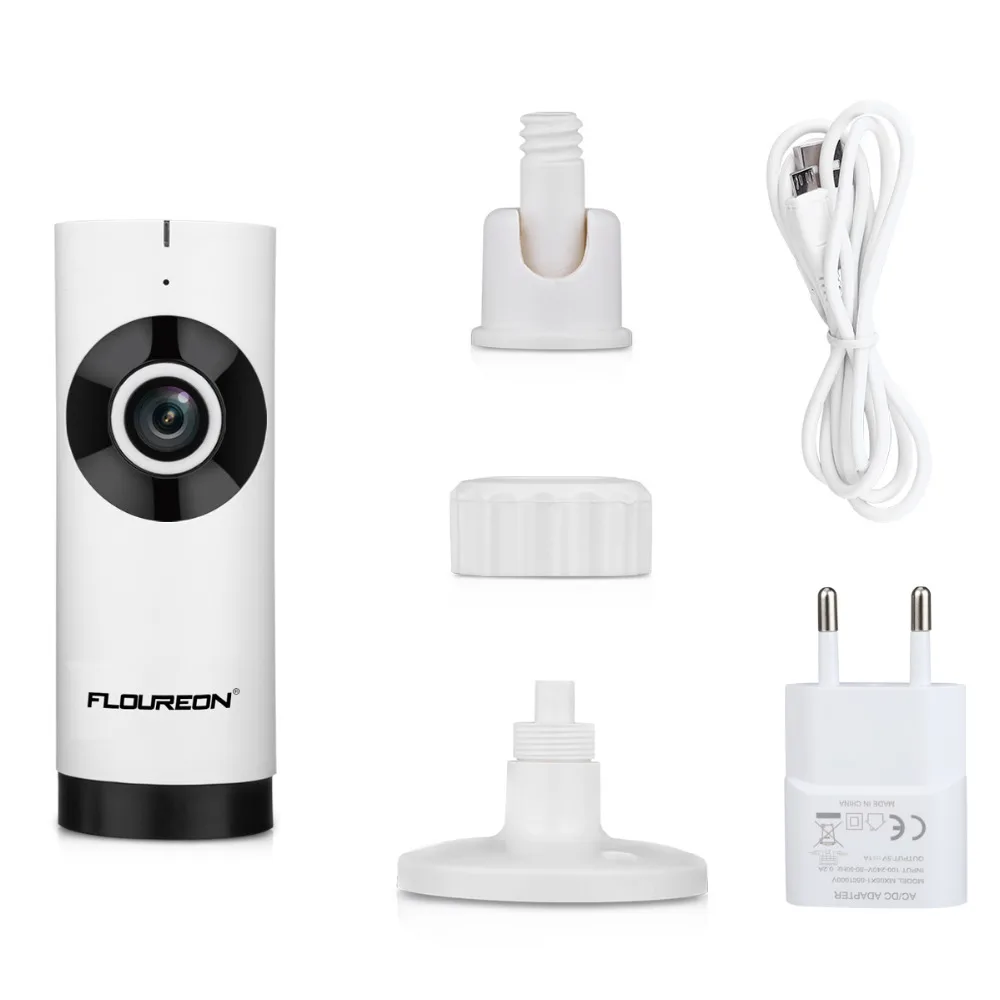Floureon 720 P HD Беспроводная ip камера Wi Fi видеонаблюдения безопасности Двусторонняя