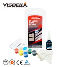 Visbella Leather Vinyl Repair Kit Auto Car Seat Sofa Coats Holes Scratch Cracks Rips Liquid Leather Repair Tool Restoration