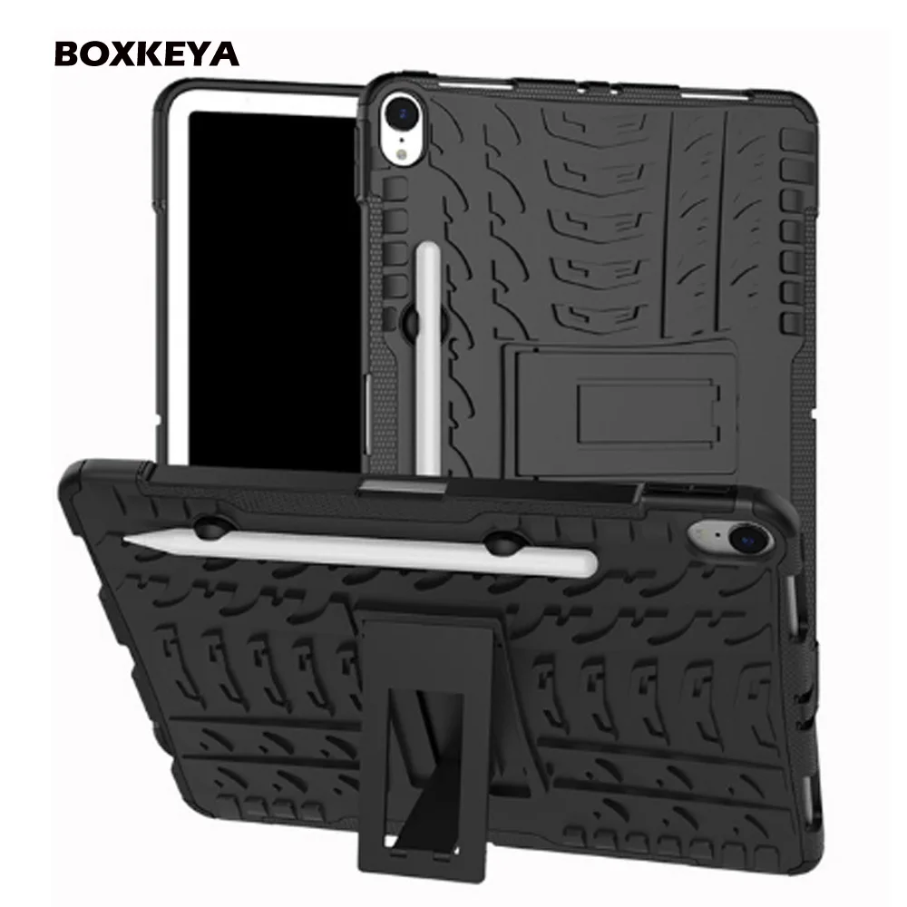

Tablet Case For New Apple iPad Pro 11.0'' inch 2018 Armor Rugged Stand Covers Hard PC+Soft TPU Protection For iPad Pro 11''