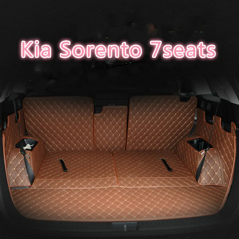 

Customized car trunk mats for KIA Sorento Sportage KX5 KX7 Borrego Carens K3 K3S K4 K5 K9 waterproof durable carpets for KIA