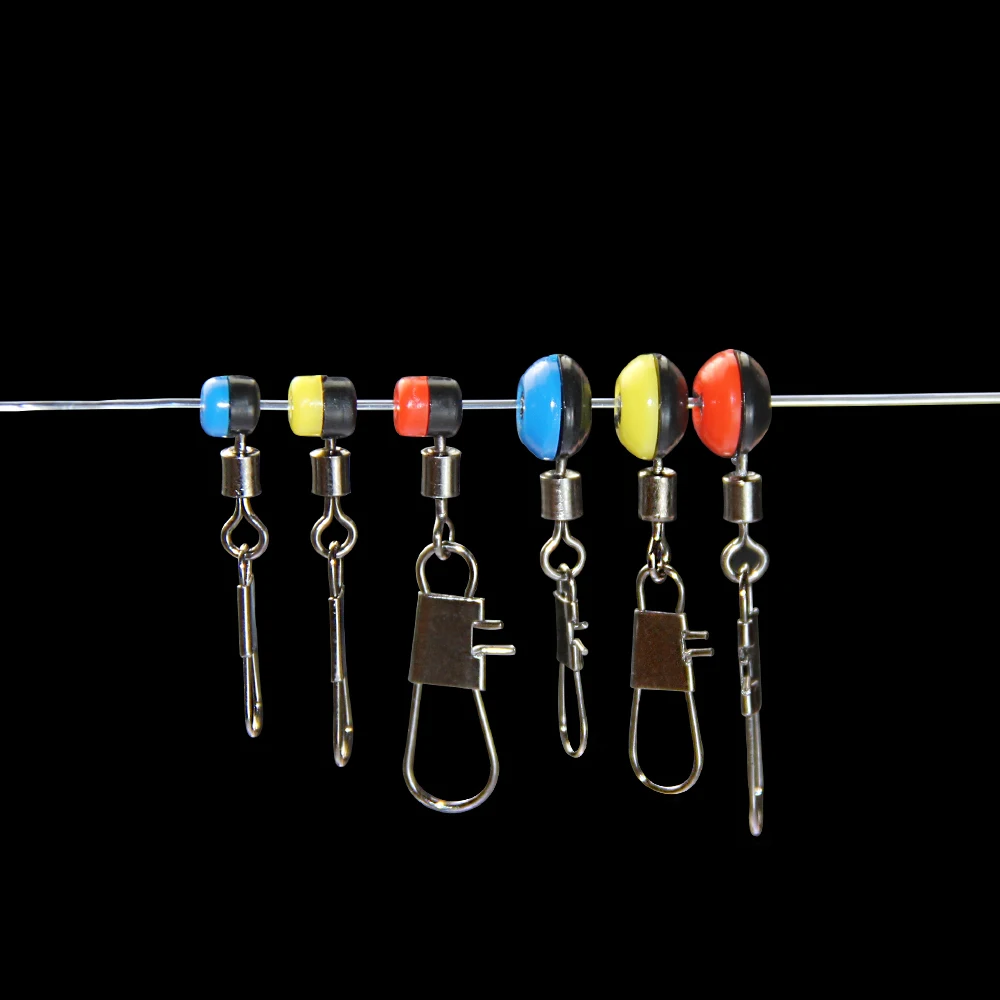 20 шт./лот рыболовный плавающий соединитель Hyaena для морской рыбалки гибкий