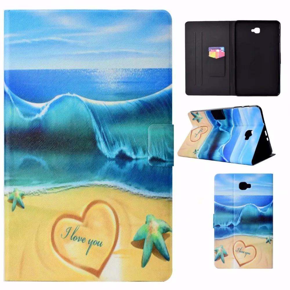 Модный мультяшный чехол для планшета Samsung Galaxy Tab A A6 10 1 &quot2016 SM-T580 T585 T580 T585N умный