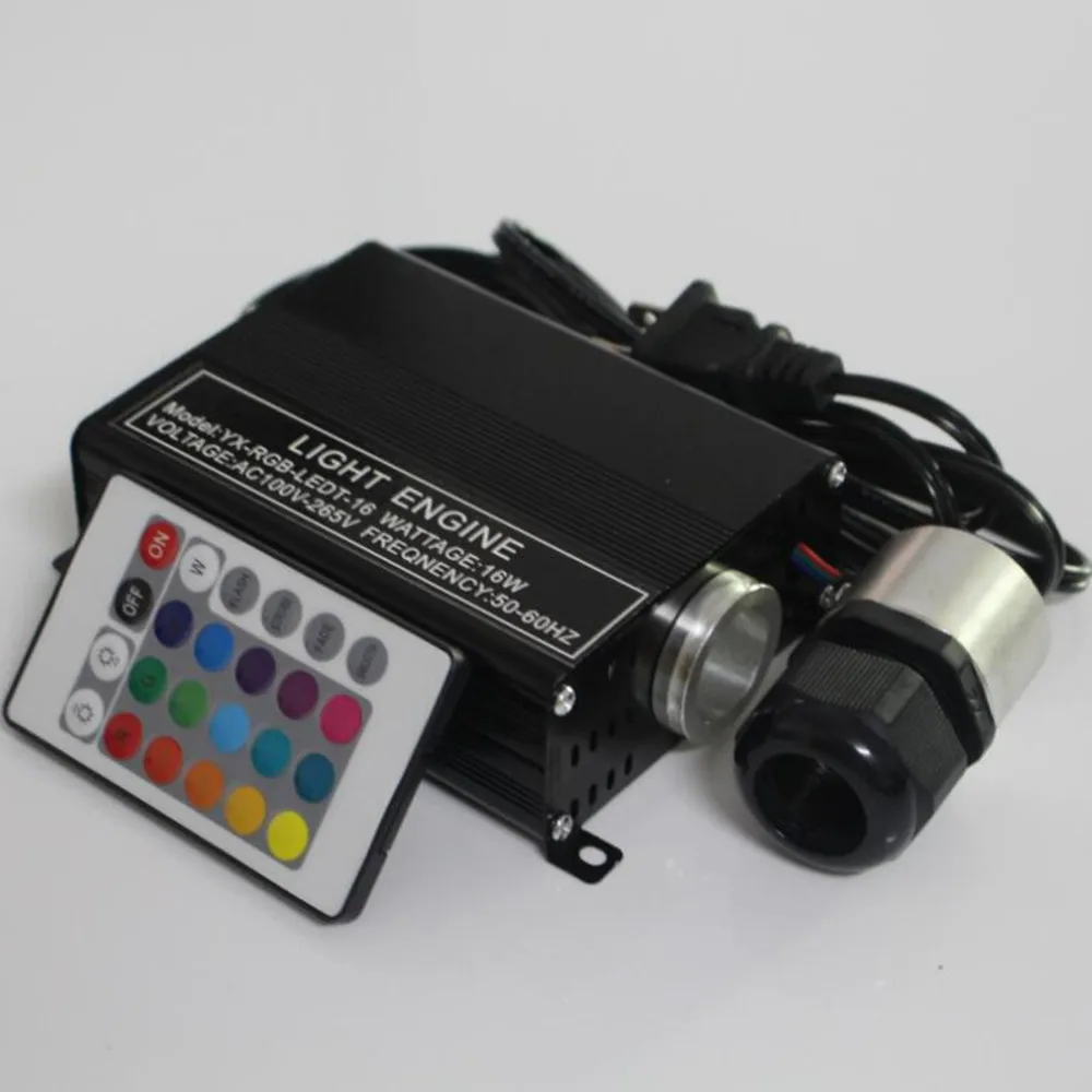 16 Вт RGB светодио дный LED волокно оптическое звезда потолочные светильники