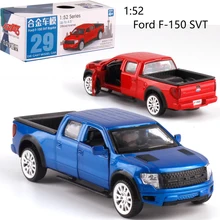 1:52 Scale Ford F150 Alloy Pull-back car Diecast Metal Model Car For Collection Friend Children Gift
