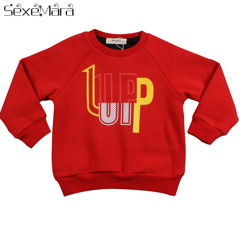 

Kids Boys Girls T-shirts Autumn Winter Fashionable Letter Pattern Children Clothes Baby Long Sleeve Casual Tops Tees Sweatshirt
