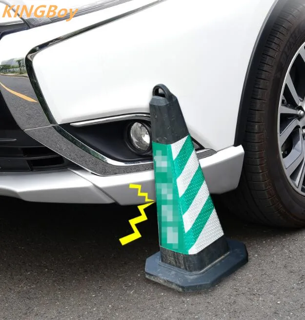 

Suitable for 2016-2018 For mitsubishi outlander High quality ABS front bar corner protection parts modification car styling