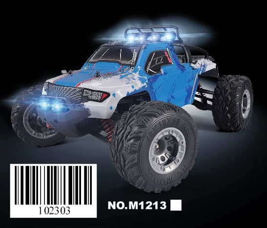 M1211 1/12 масштаб внедорожный автомобиль RC гоночный автомобиль 2,4G Электрический 4WD пульт дистанционного управления автомобиль 45 км/ч высокая скорость дрейф RC грузовик с светодиодный - Цвет: M1213