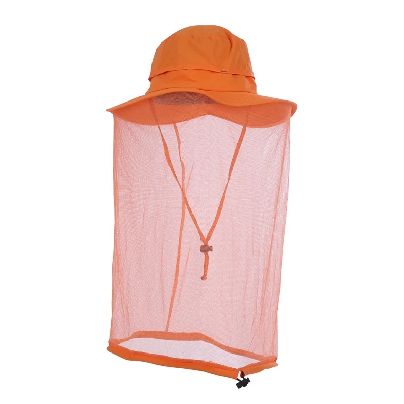 Круто! Для женщин Для мужчин ведро Кепки сетки крышка Anti Mosquito насекомыми быстросохнущая дышащая шляпа Открытый Рыбалка защитные аксессуары