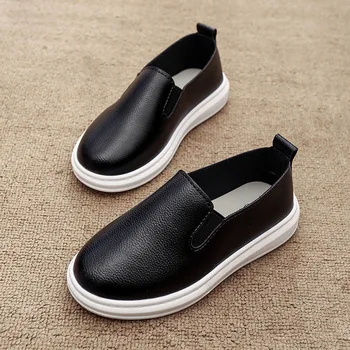 

Kids Casual Shoes Autumn Solid Color Single Shoes for Boy Girl Children Flat Outdoors Comfortable Red Black White Baby Shoes