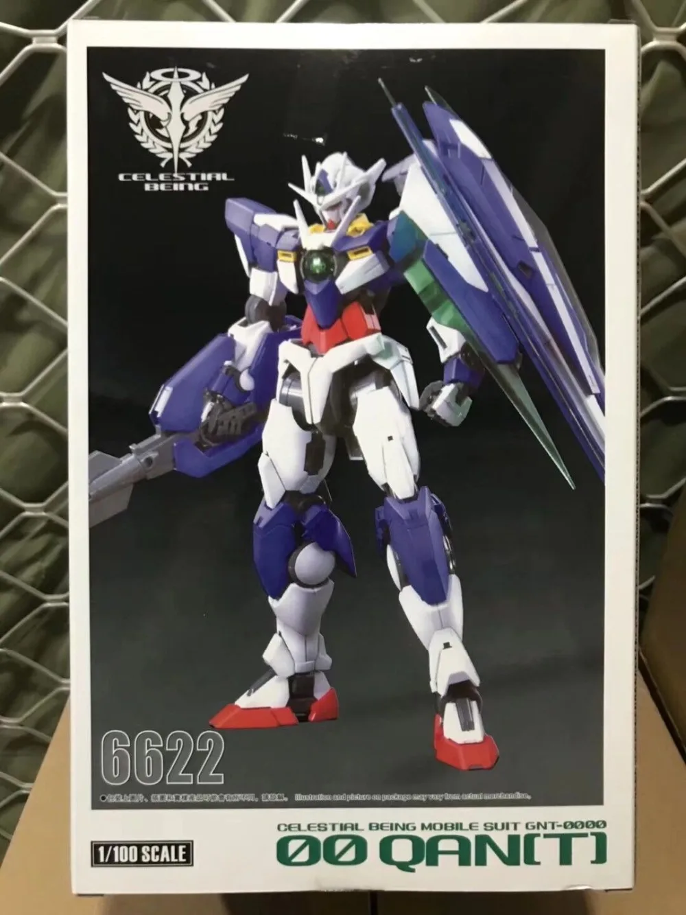 Фигурка робота Daban японского мастера Gundam MG 1:100 00Q ч меgn IV пластиковая модель наборы