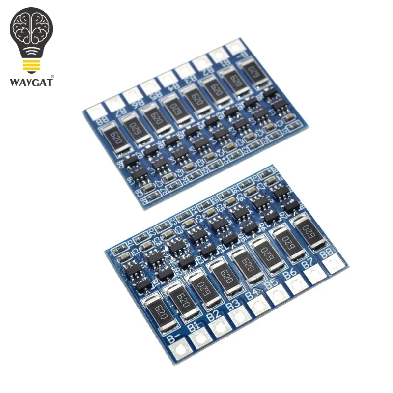 

8S 4.2v li-ion balancer board li-ion balncing full charge battery balance board WAVGAT