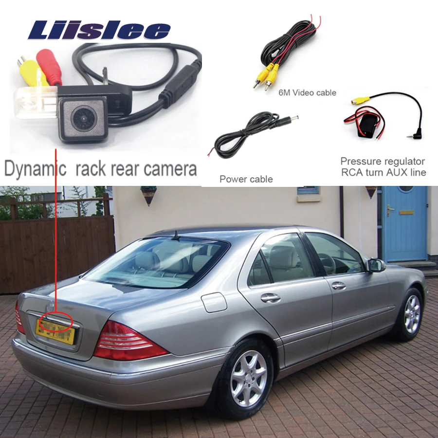 Liislee для Mercedes Benz S280 S320 S400 / CDI 1998 1999 2000 2001 2002 2003 2004 2005/камера заднего вида