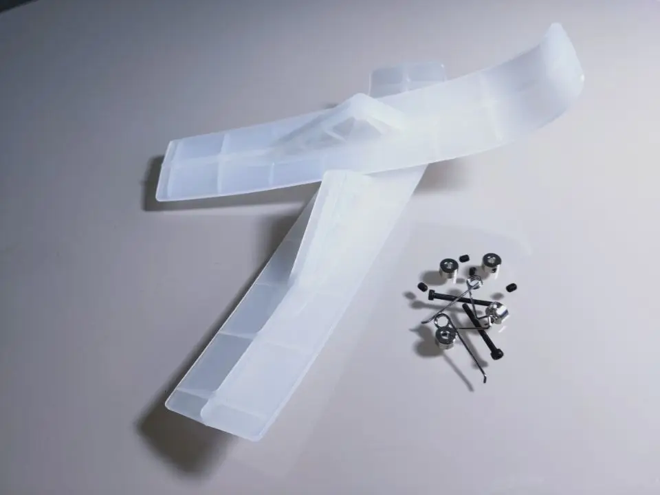 Skup Biały Nylon DIY RC snow ski zestaw dla. 40 lub. 60 rozmiar lub większe R C samolot