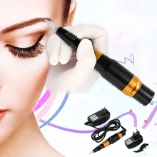 Профессиональный Перманентный макияж для бровей машина/ручка и корейский стиль макияж машина для бровей губ Швейцарский двигатель+ 5 игл+ 5 наконечников