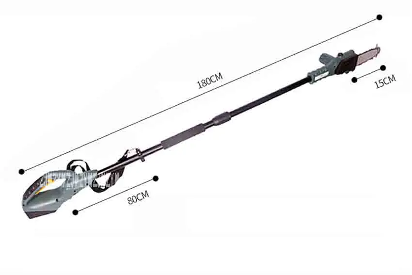 ET2901 1,8 м 18В постоянного тока Электрическая аккумуляторная высокая высота цепная пила садовые инструменты Высокая пила ветви ножницы для изгороди 2,8 м/с Лидер продаж