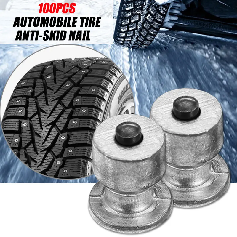 Universal Snow Screw Blue White Motorcycle Spikes Wheel Snow Stud