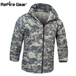 Котики армейская тактическая камуфляжная куртка Для мужчин UPF50 + тонкий Водонепроницаемый дождевик ветровка дышащий капюшон одежда