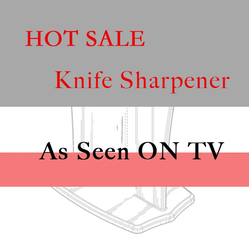 

Kitchen Knife Sharpener by BulbHead Sharpens Hones Standard Blade for Dropshipping
