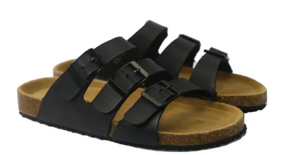 blk Подростки сандалии тапочки menino nina; Летние Удобные blk, коричневые, бежевые, регулируемый ремешок на пряжке sandq детский - Цвет: blk