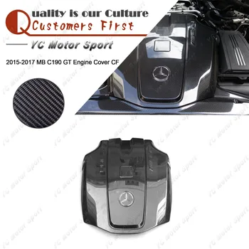 

Car Accessories Dry Carbon Fiber Engine Cover Fit For 2015-2017 MB C190 GT Engine Cover Car-styling