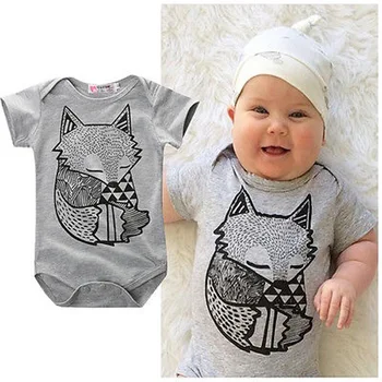 

OCQBI new born baby girl clothing children toddlers rompers baby boy romper newborn baby clothes Cute Real Photo