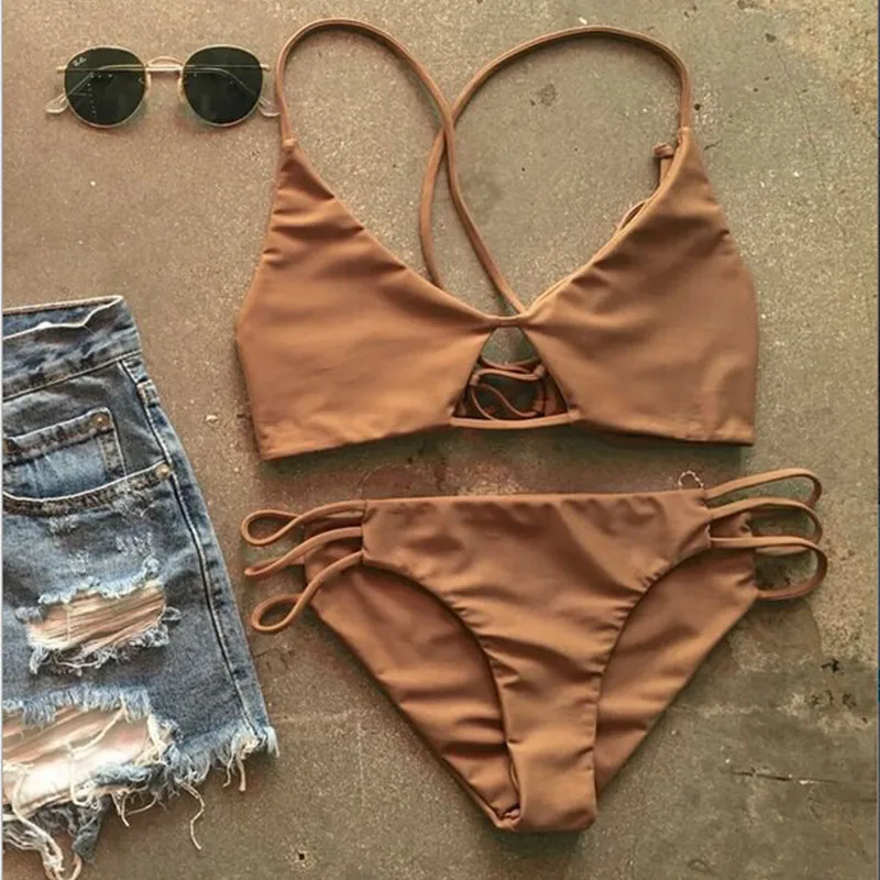 

Swimwear Women Swimsuit Bikini Push Up Bikinis Set Bathing Suit