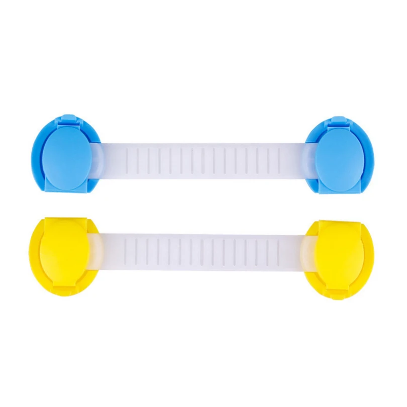 Baby Children Kids Safety Care Plastic Cabinet Protect Locks Drawer Cabinet Lock Long Style Safety Lock Fridge Cabinet Door Lock