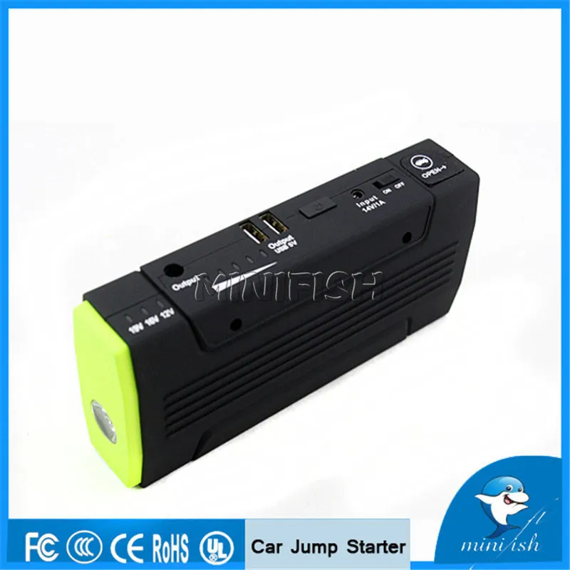 

emergency jump starter/ mini car jump starter/68000mAh jump starter with SOS flashlight