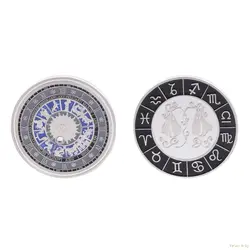 2018 весомые памятные монеты покрытые серебром Созвездие весы для сувенирных художественных коллекционов неточные монеты