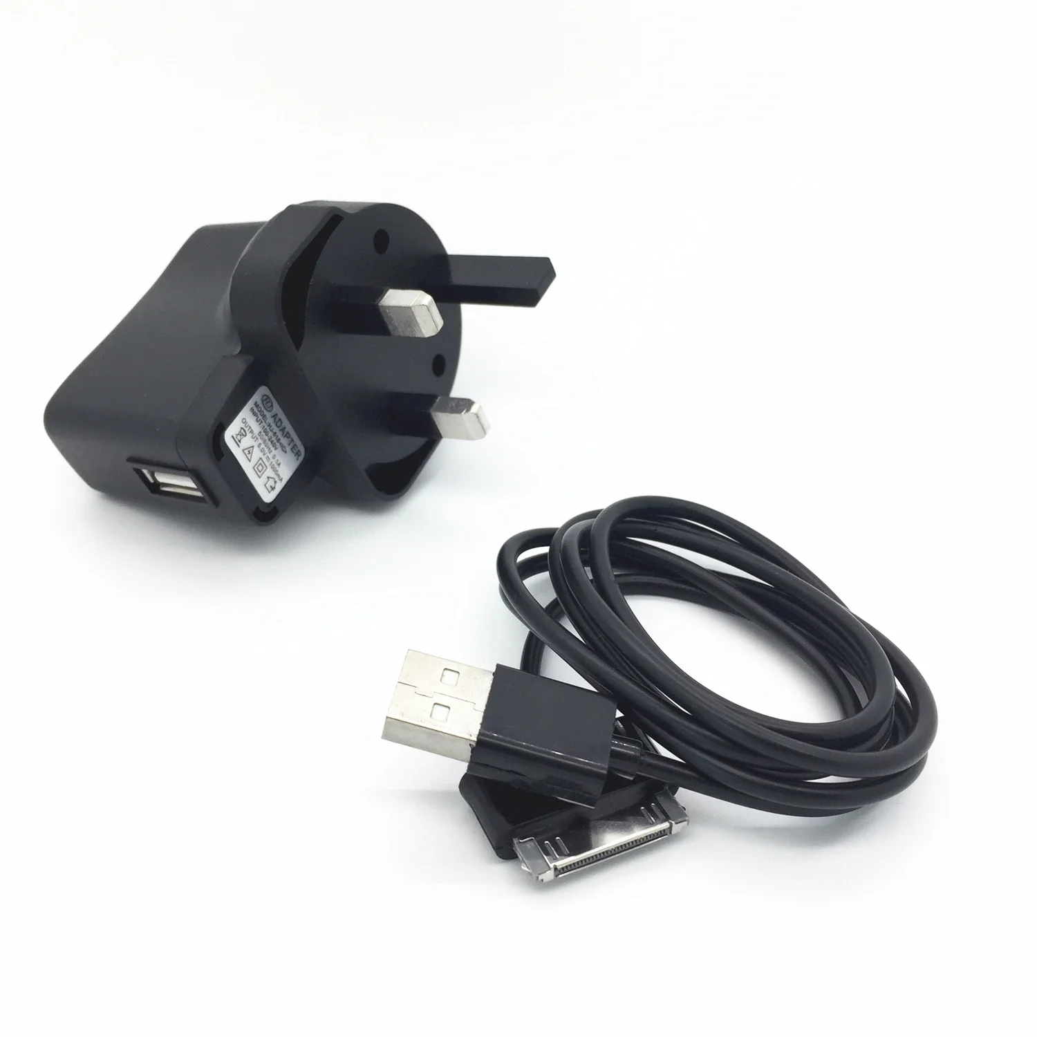 30PIN Usb настенное зарядное устройство черный кабель для передачи данных Samsung Galaxy Tab