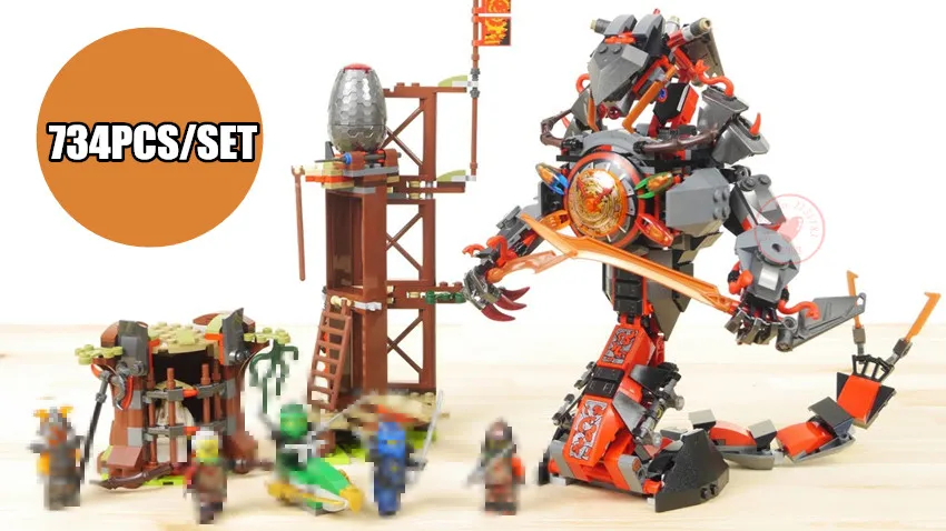

New Ninja Dawn Iron Doom fit legoings 70626 ninjagoings figures city Model Building Kit blocks bricks DIY toys diy kid gift