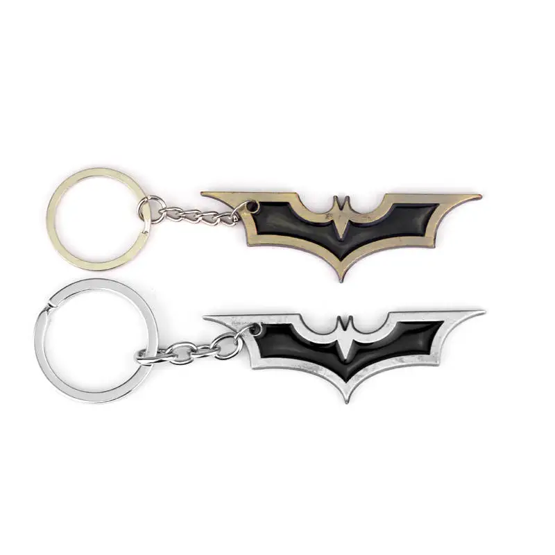 Comics Superhero Batman HAHAHAHA Logo Alloy Key Chains Keychain Keyfob Keyring