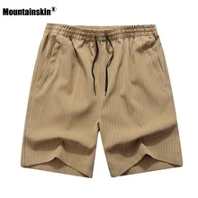 Горные 7XL мужские летние быстросохнущие полосатые шорты для спорта на открытом воздухе, пеших прогулок, рыбалки, кемпинга, пять центов, брюки VA229