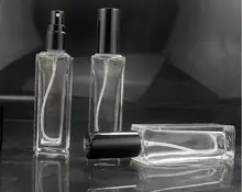 

100pcs/lot 20ml Empty Perfume Bottles Atomizer Spray Glass Refillable Bottle Spray Scent Case &Traveler Metal Spray Atomizer