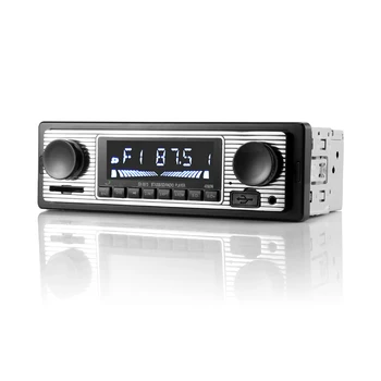 

Bluetooth Auto Car Radio 1DIN Stereo Audio MP3 Player FM Radio Receiver Support Aux Input SD USB MMC Remote Control 12V