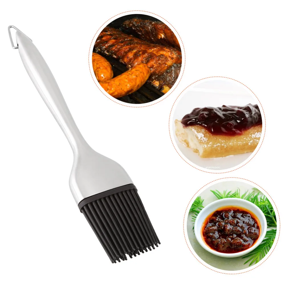 Stainless Steel Handle Basting Brush BBQ Grill Roasting Spices