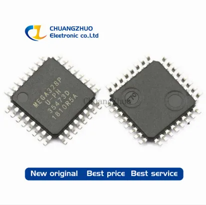 ATMEGA328P-AU ATMEGA328P ATMEGA328 8-битный микроконтроллер AVR 32 к флэш-памяти QFP-32