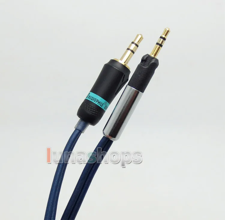 

LN004833 Headphone PURE Silver Cable + PEP Insulated For ultrasone signature PRO Audio ATH-M50x ATH-M40x