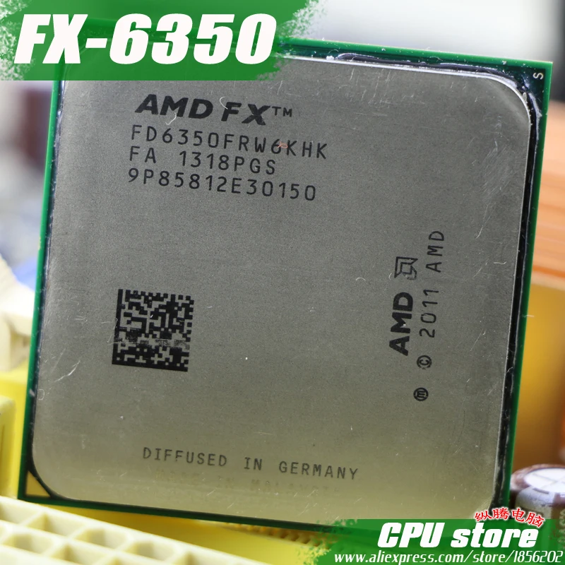 AMD FX 6350 AM3 + 3,9 GHz/8 MB/95 W 6 Core CPU procesador FX serie ...