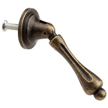 1Pc 62x24mm Antique Bronze Kitchen Drawer Cabinet Door Furniture Handle for Jewelry Wooden Box Dresser Handle Pull Handle Knobs