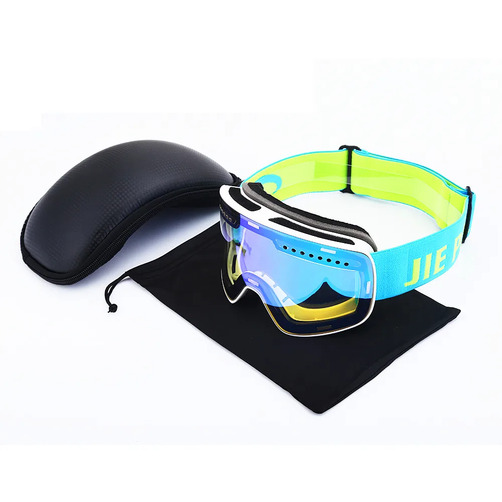 Jiepolly Ski Goggles Brand Winter Snow Sports Snowboard Goggles
