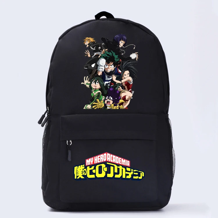 My Hero Academia Midoriya Izuku Anime Nylon Student Backpack  