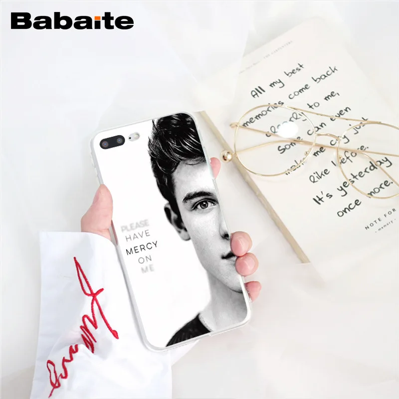 Babaite хит поп-певец Шон Мендес Magcon чехол для телефона для iphone 11 Pro 11Pro Max 8 7 6 6S Plus X XS MAX 5 5S SE XR