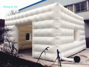 

6m PVC Tarpaulin Showing Inflatable Cube Booth/Room for Advertisement