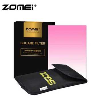

Zomei Original 150*100mm Square Graduated Pink Neutral Density Filter Graduated Color Pink ND Filter for Cokin Z-Pro