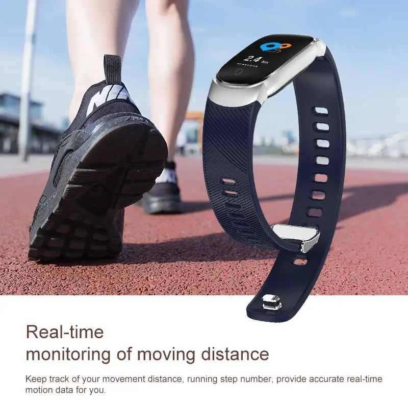 IP67 Waterproof Smart Watch Bracelet Heart Rate Monitor Blood Pressure Oxygen Health Stopwatch Fitness Track Sports Watch