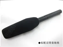 windscreen foam cover for interview microphone video camera f shotgun condenser microphone windshield sponge foam black