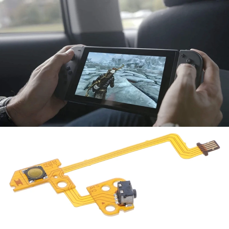 

ZR/ZL/L Button Key Ribbon Flex Cable Replacement For Nintendo Switch Joy-Con